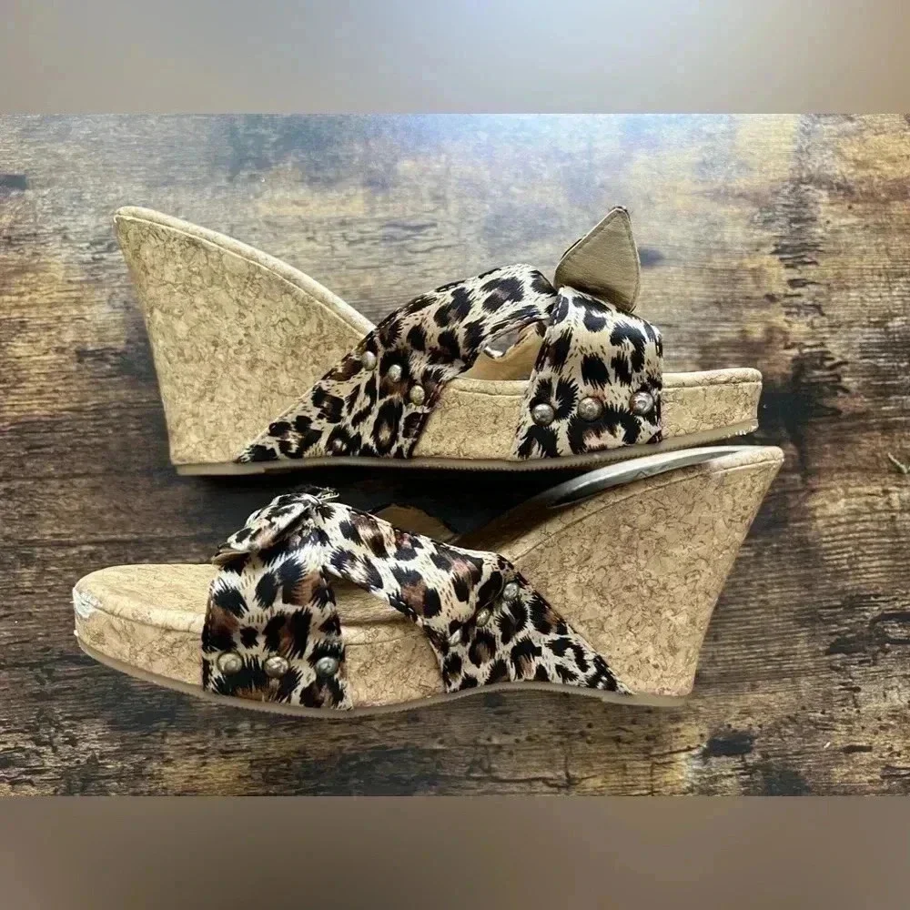 Bolaro | by Summer Rio. Womens slide, wedge sandal. Size: 8
